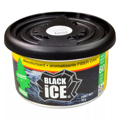 Little Trees Fiber Can Air Freshener Black Ice